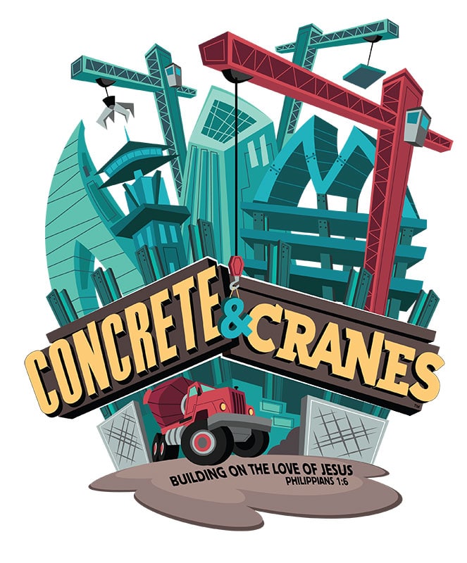VBS "Concrete and Cranes" Cover Illustration